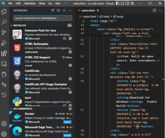 Visual Studio Code